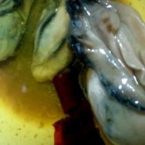 ピリ辛☆牡蠣のオリーブオイル漬け